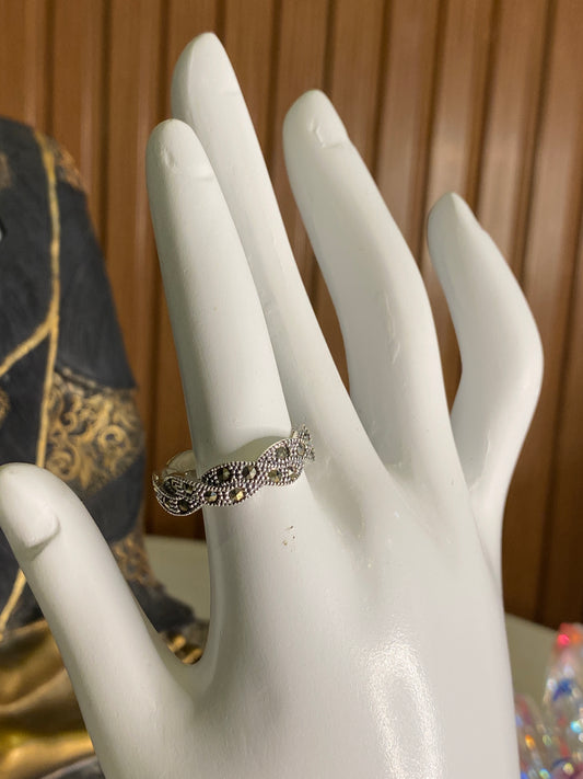 Silver Stylish Challa Ring