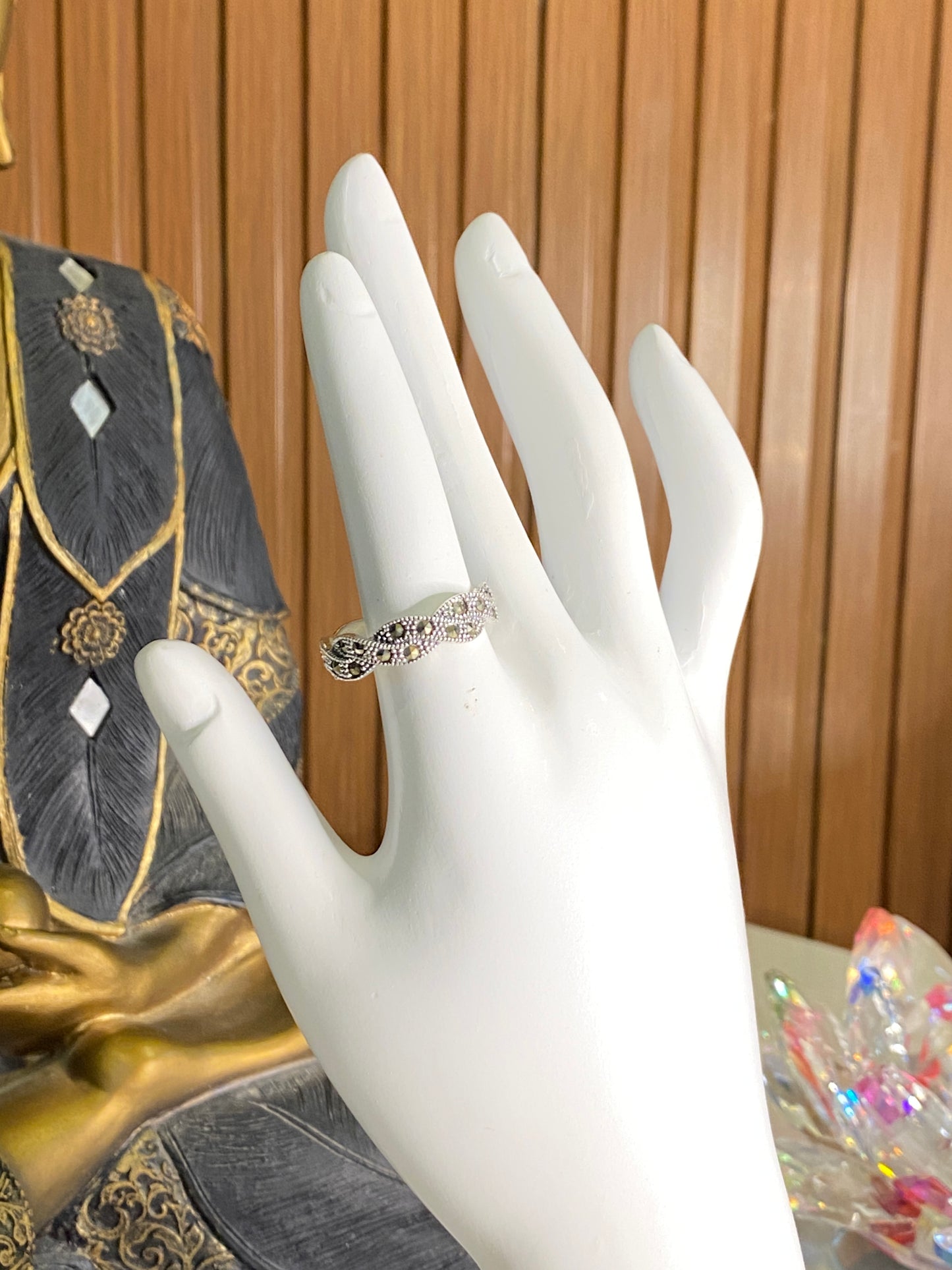 Silver Stylish Challa Ring