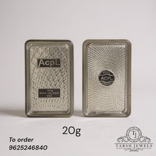 Acpl 99.9 Silver 20g Bar