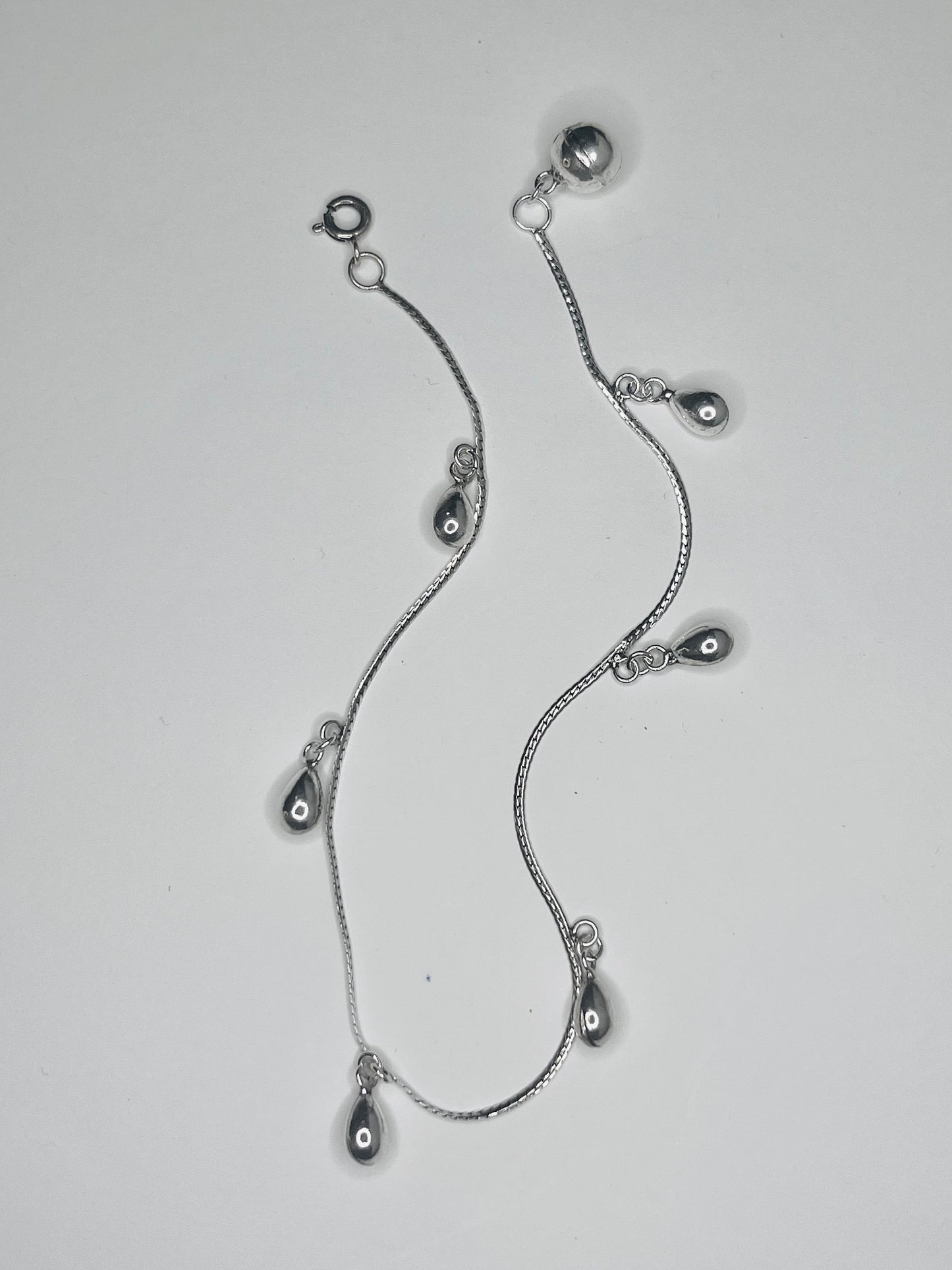 Silver Anklets