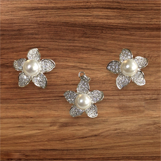 Pear Pendant Set