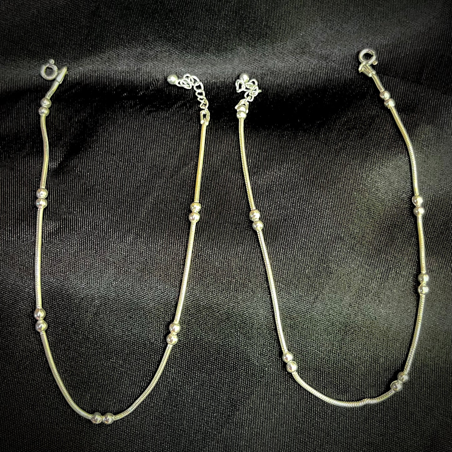 Silver Dana Anklet