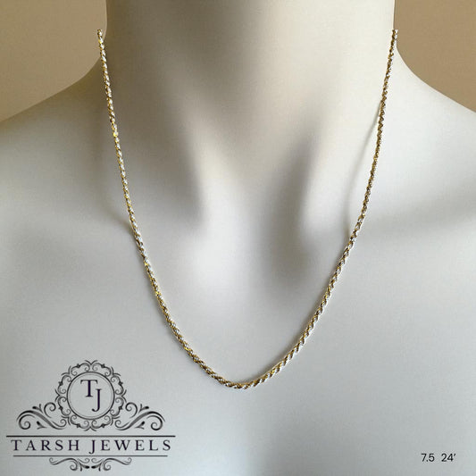 Silver Chain 24 inch