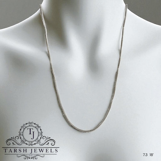 Silver Chain 18inch