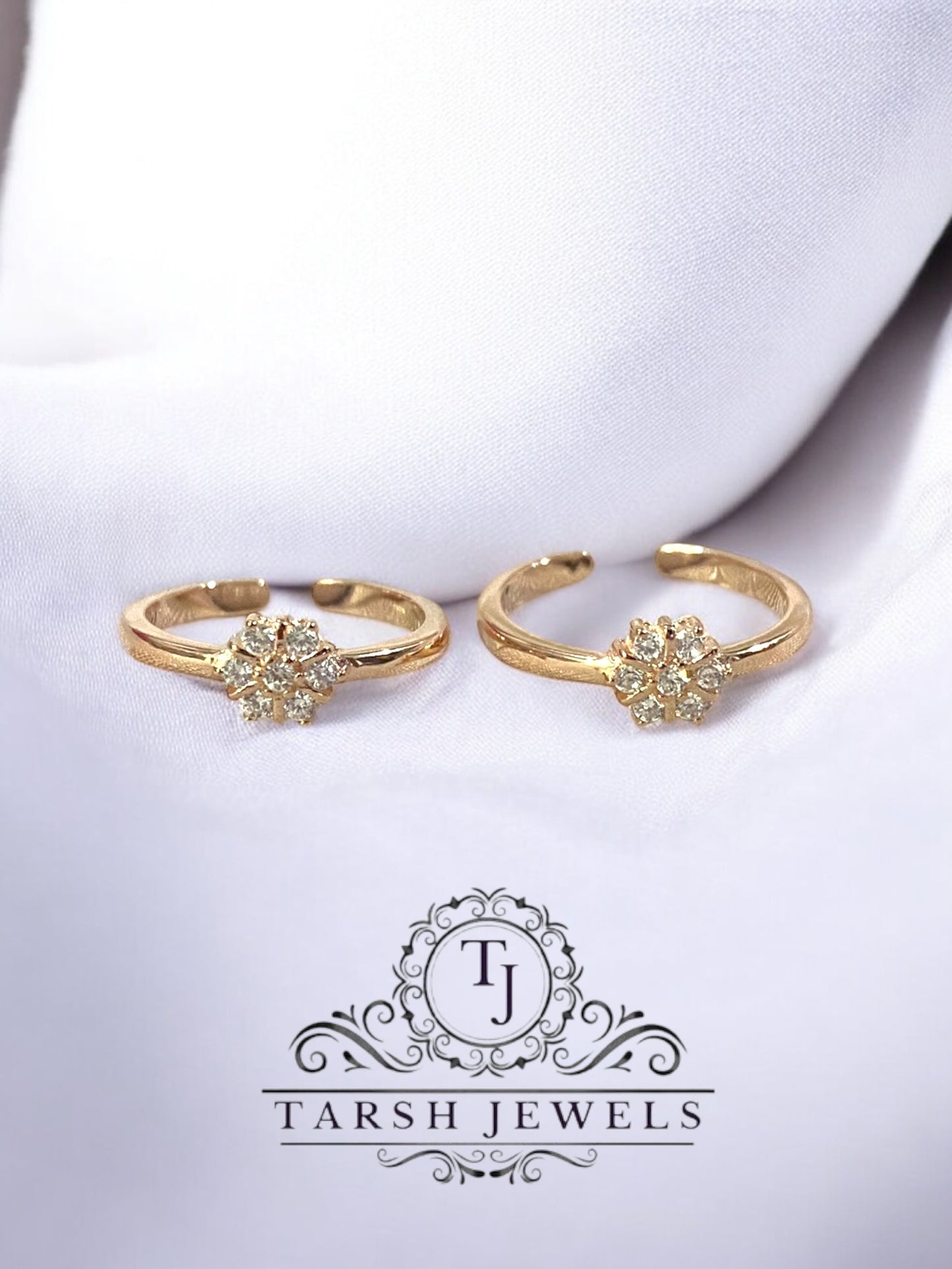 Rosegold Silver Toering