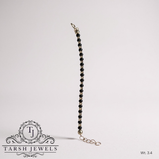Kids Black Moti Nazariya bracelet