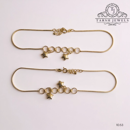 Star Anklet Silver