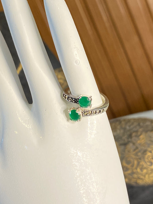Stylish Torquoise Silver Ring