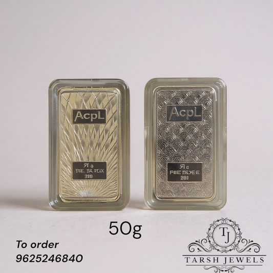 Acpl 99.9 Silver 50g Bar