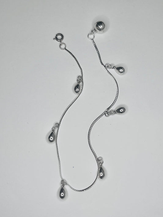 Silver Anklets