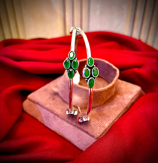 Green Stone Kada (1 Pc)