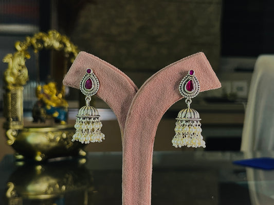 Cutstone earring Jhumki