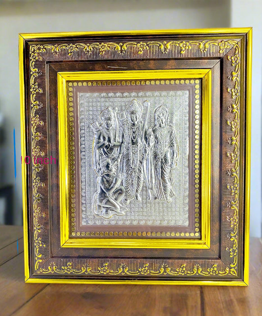 Ram Parivar Silver Frame