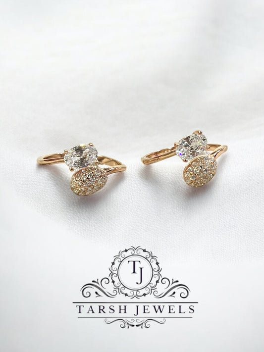 Rosegold Silver Toering
