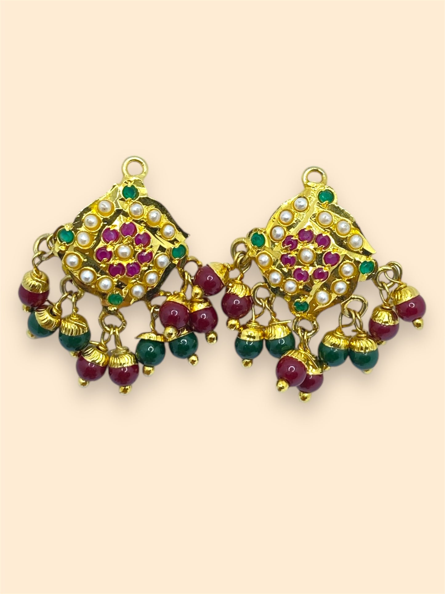 Cutstone Earring