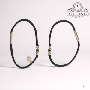 Kala Dhaga Anklet with Silver Balls