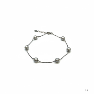 Pearl Silver Bracelet