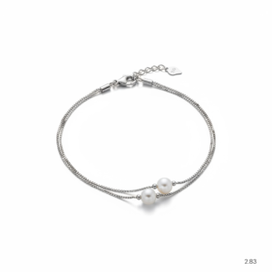 Double Layered Pearl Bracelet