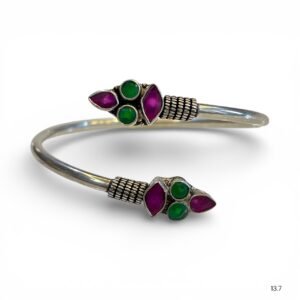 Red and Green Stone Kada