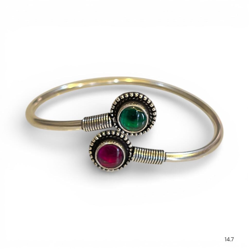 Red & Green Ball Kada