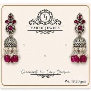 Classic Silver Jhumkis - Forever