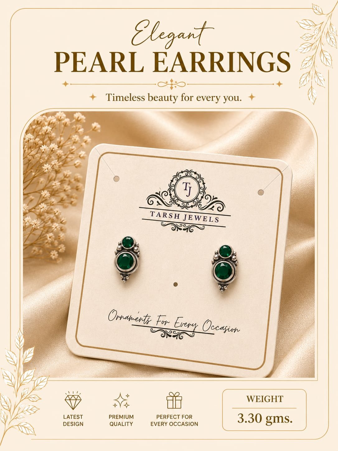 Charming Green Dews