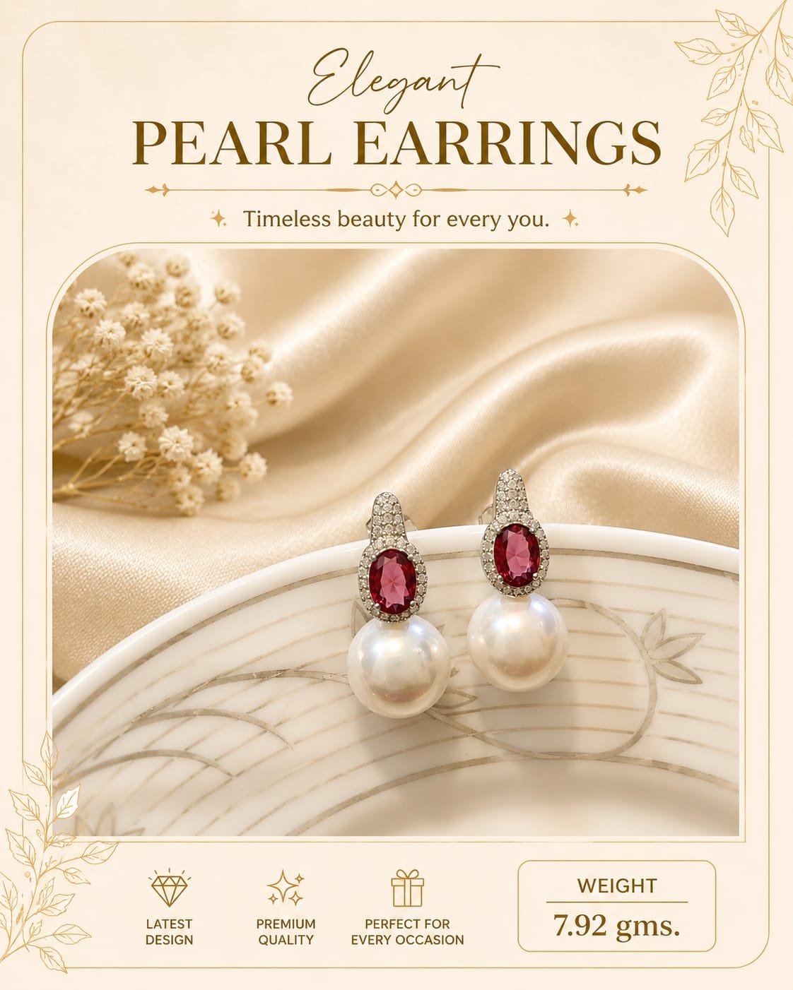 Royal Pearl - Shiny Red