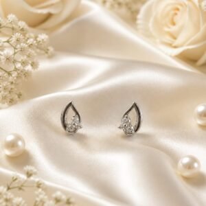 Eye shaped silver tops