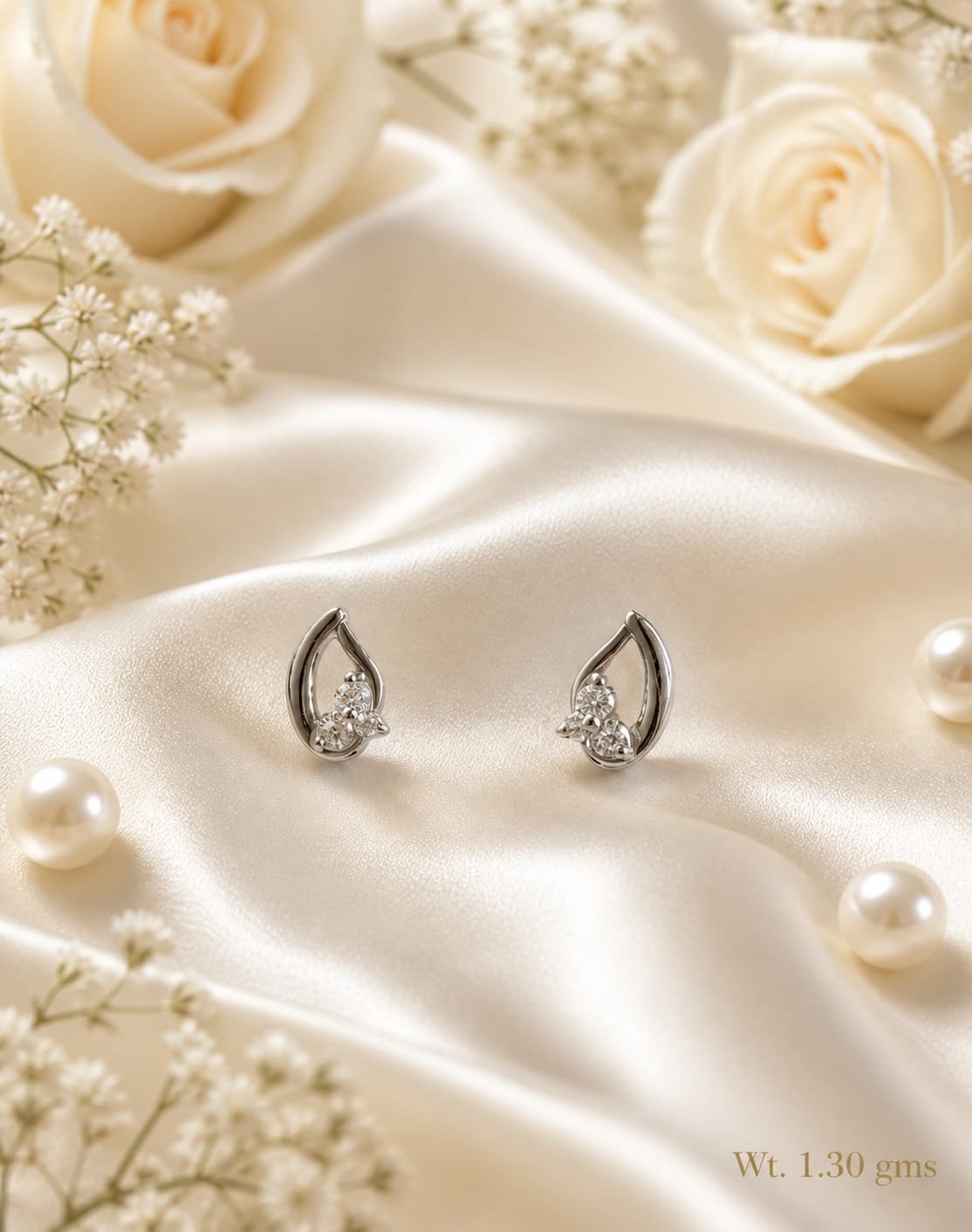 Eye shaped silver tops