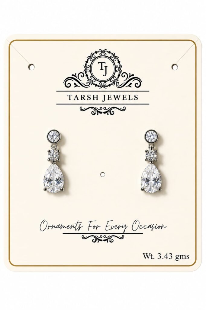 dangling silver tops