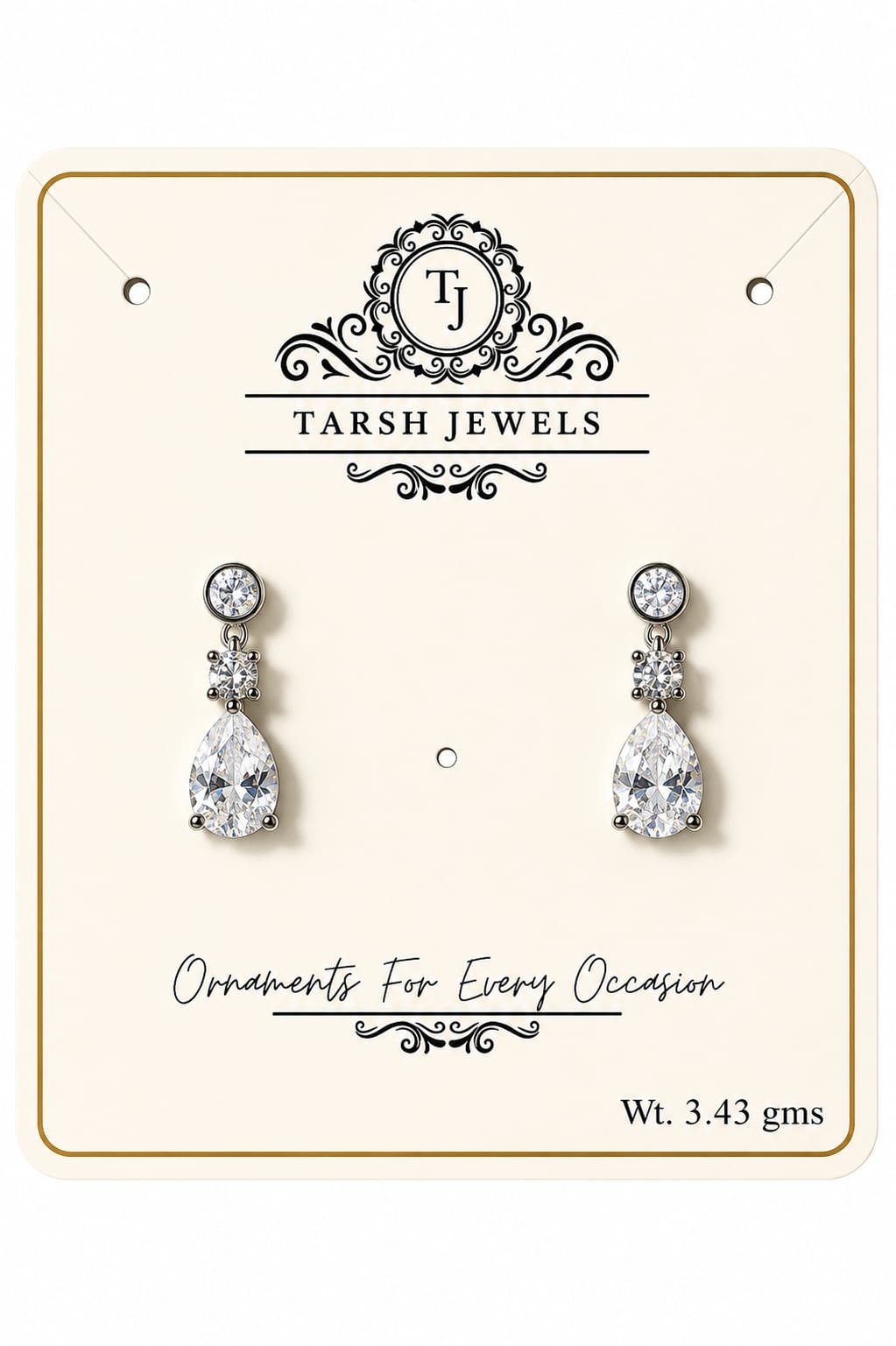 dangling silver tops