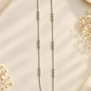 Anklet with Silver Balls